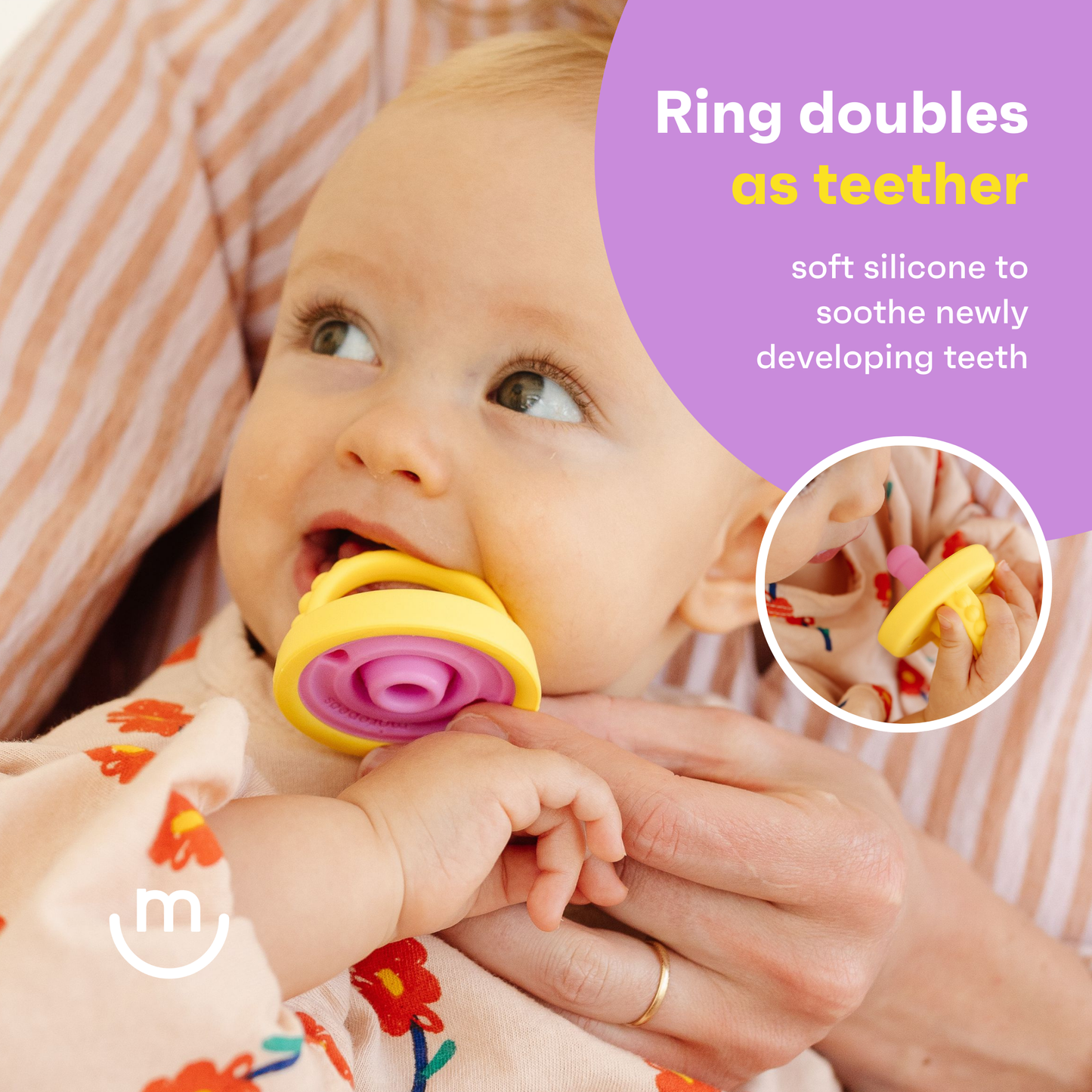 Flip & Store Pacifier + Teether