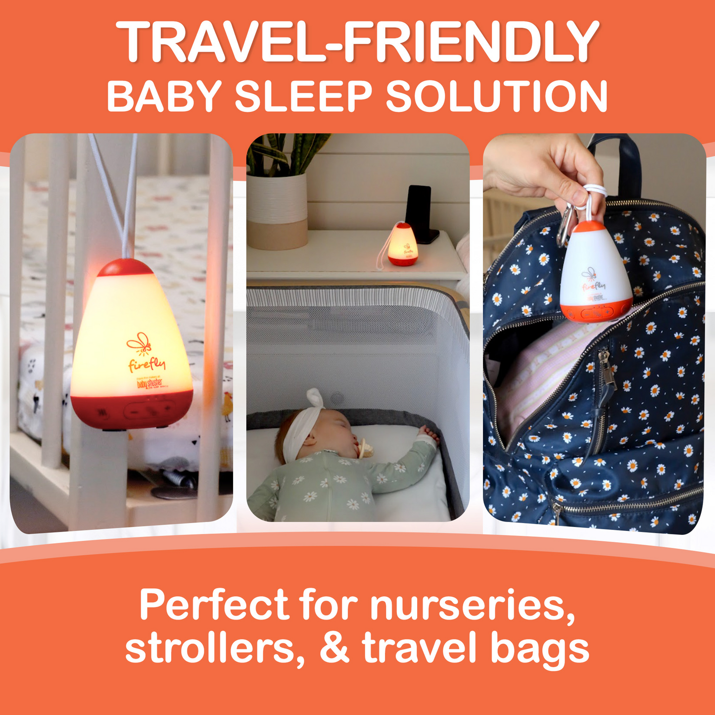 Firefly Portable Sound Machine & Night Light