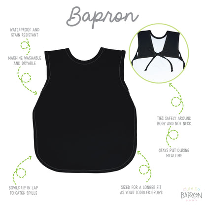 Minimalist Bapron® - Solid Black