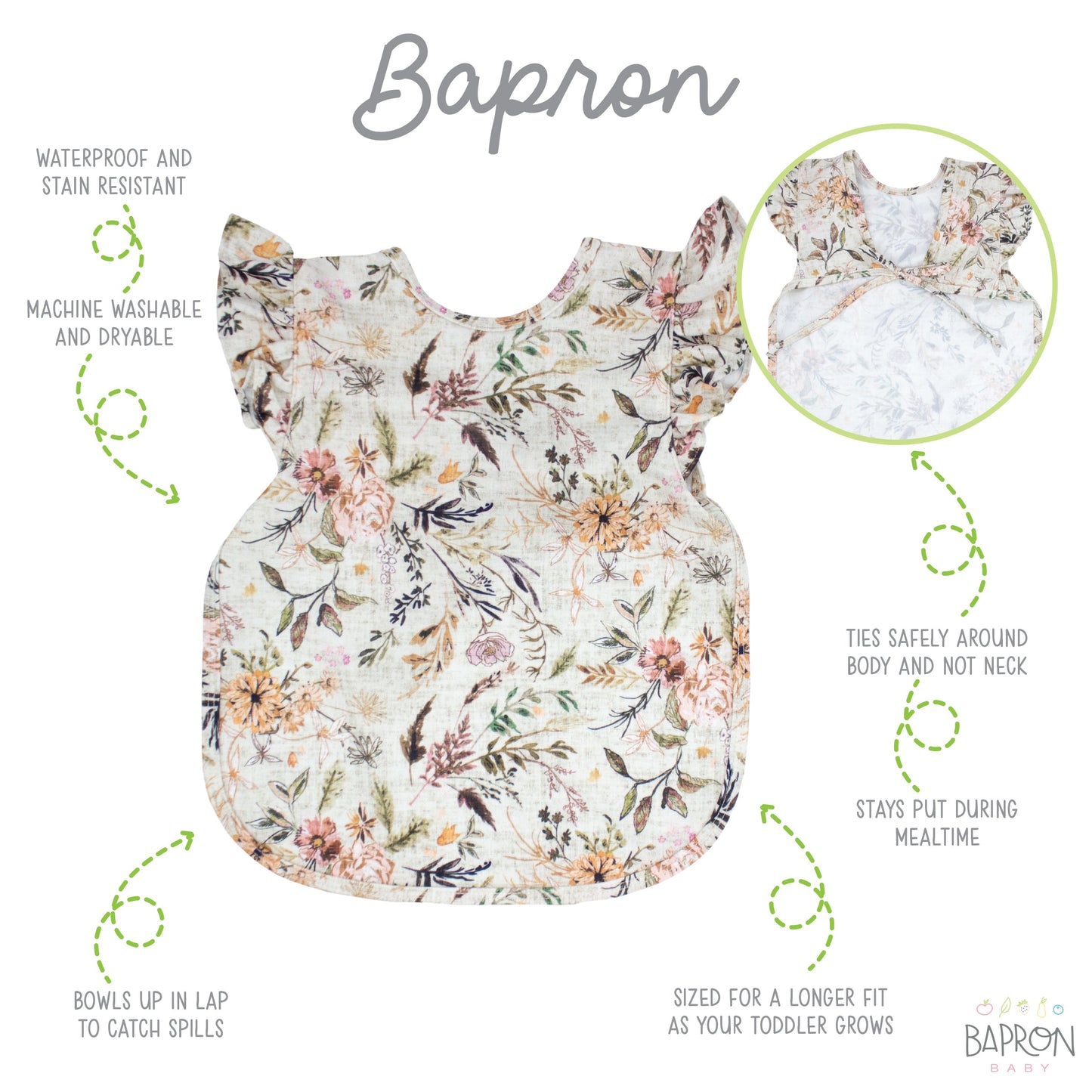 Flutter Bapron® - Delilah Floral