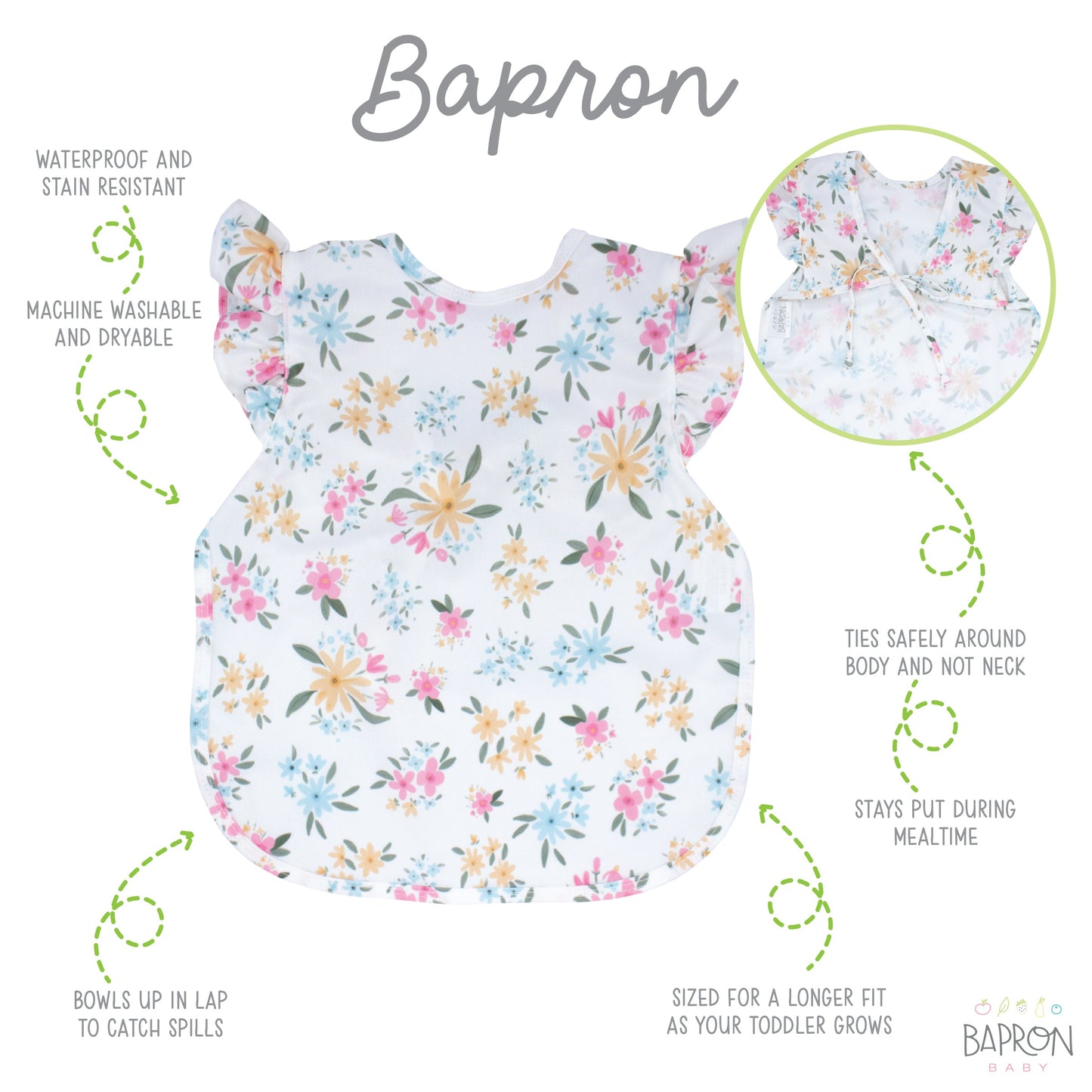 Flutter Bapron® - Pastel Floral