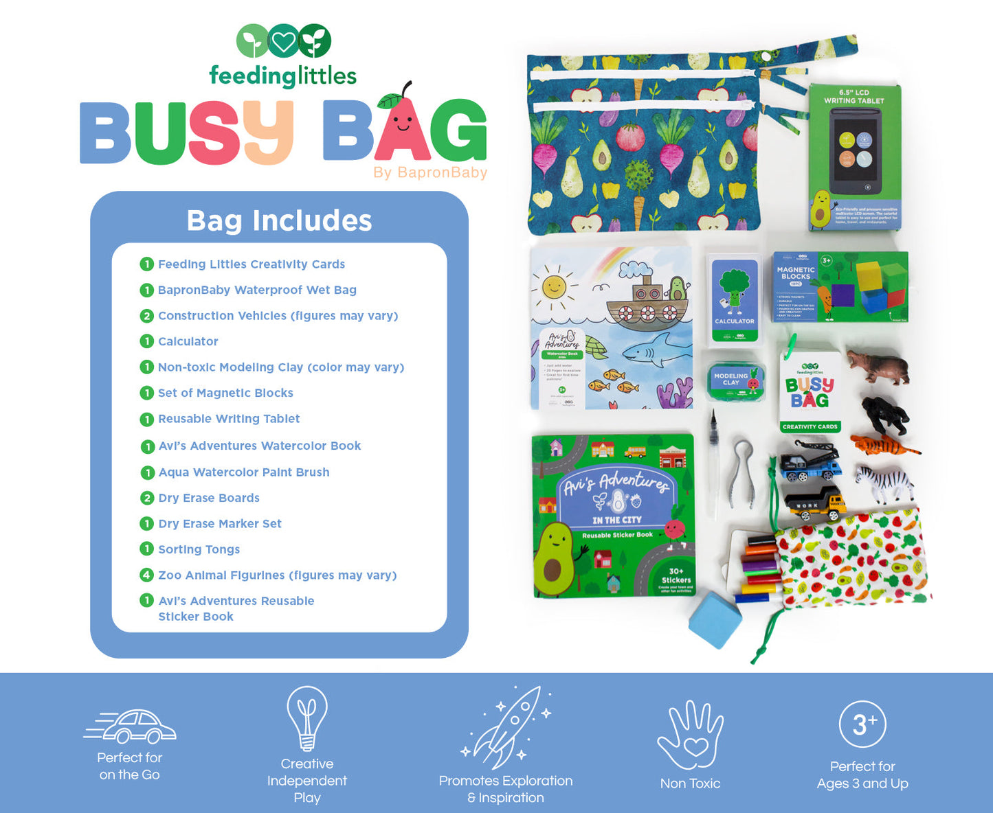 Feeding Littles Busy Bag