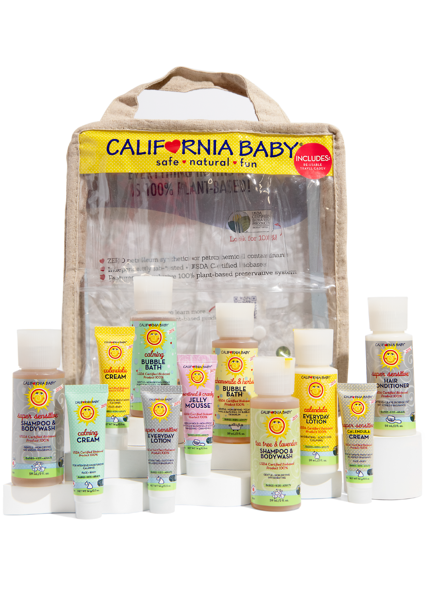 Deluxe Travel Set - 100% Plant-Based