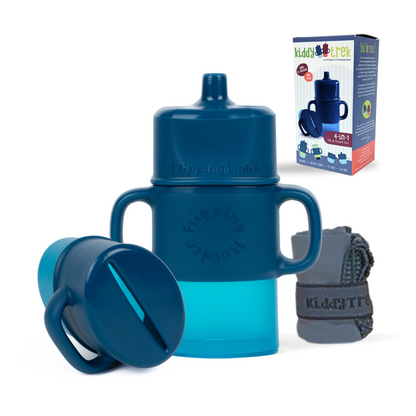 KiddyTrek 4-in-1 Sip & Snack Set