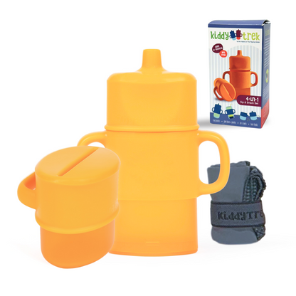 KiddyTrek 4-in-1 Sip & Snack Set