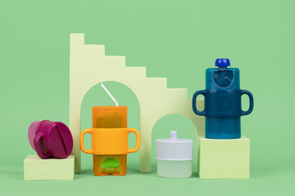 KiddyTrek 4-in-1 Sip & Snack Set