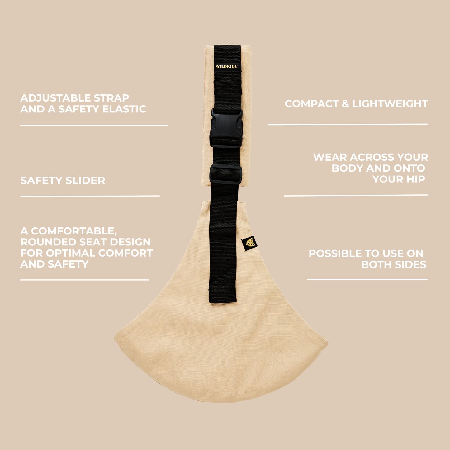 Toddler Carrier - beige